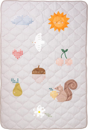 Слика на Бебешка подлога за игра Fantasy Bloom 100 x 150 cm – Taf Toys